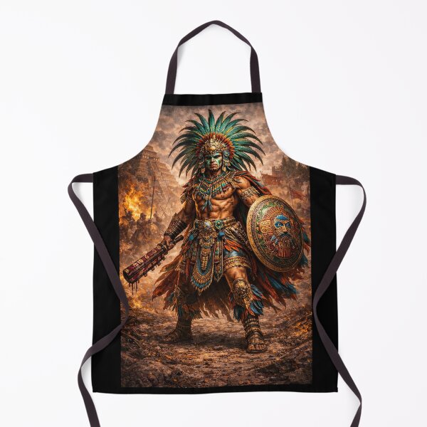 Item preview, Mayan Sun Guardian – Cinematic Ancient Warrior Illustration designed and sold by Dominik1994.