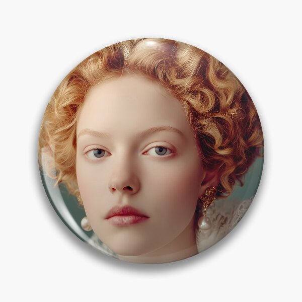 Item preview, Elizabethan Inspired Queen Portrait – Tudor Era Fashion Art Print, Regal Renaissance Wall Decor designed and sold by Mindrender.