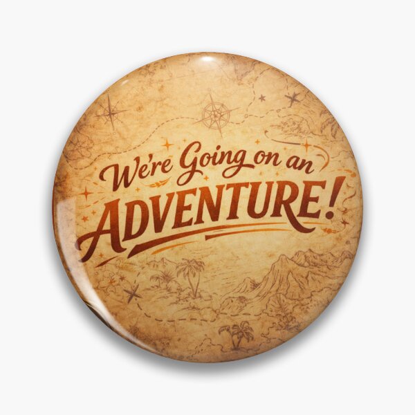 Item preview, We’re Going on an Adventure – Vintage Treasure Map Travel Quote designed and sold by sososweett.