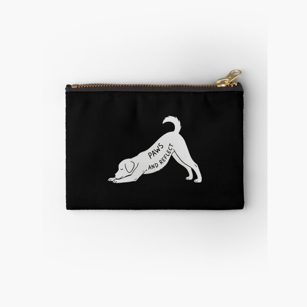 Item preview, Serene Downward Dog: Paws and Reflect Pun designed and sold by zzz888.