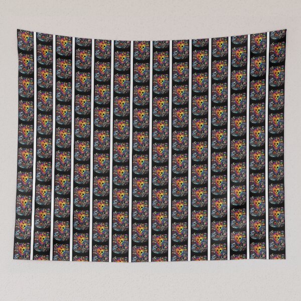Item preview, Psychedelic Skull Rock designed and sold by TeerificThreads.