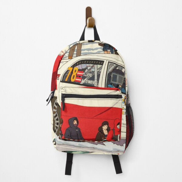 Item preview, Mitsubishi Lancer Rally Car on snow anime style designed and sold by Rally-Anime.