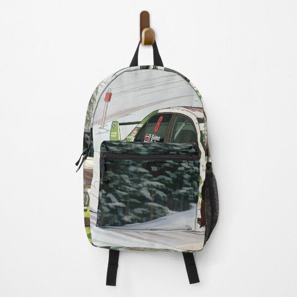 Item preview, Mitsubishi Lancer Rally Car on snow anime style designed and sold by Rally-Anime.