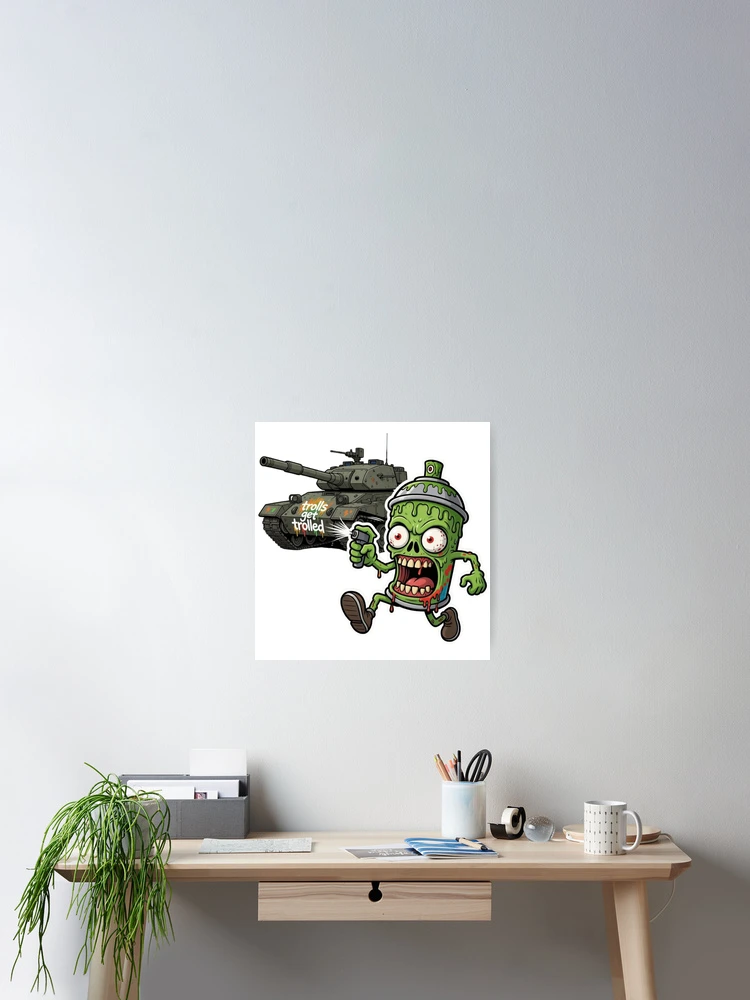 Thumbnail 2 of 3, Poster, Zombies designed and sold by APRgrafix.