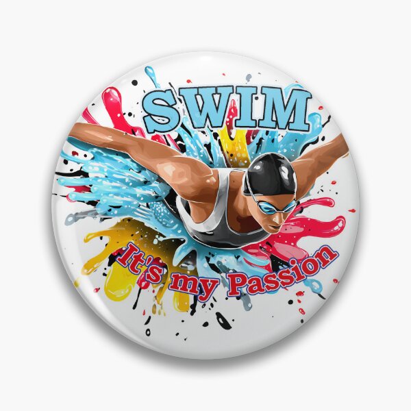 Item preview, Swim – It’s My Passion | Sports Design for Swimming designed and sold by MuninosShop.