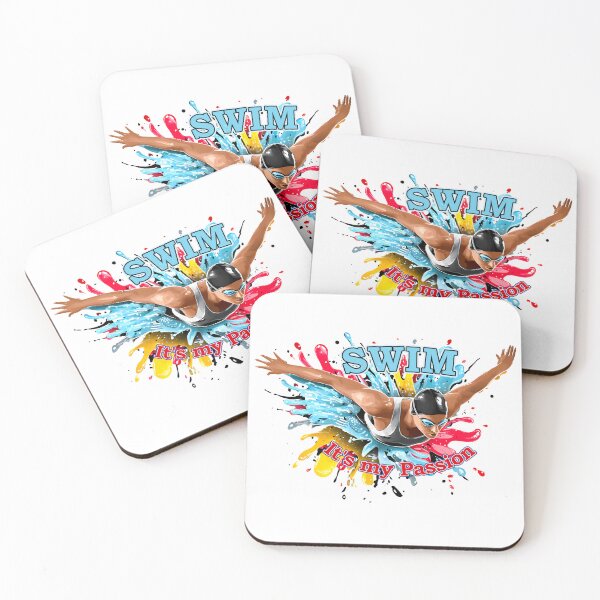 Item preview, Swim – It’s My Passion | Sports Design for Swimming designed and sold by MuninosShop.