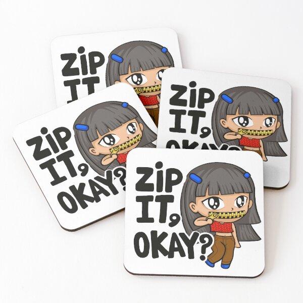 Item preview, Zip It, Okay? designed and sold by SOPI SOPI CRAFT.