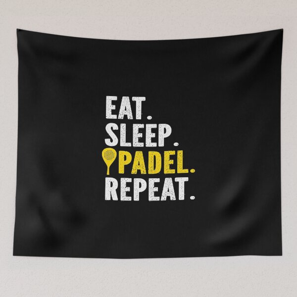 Item preview,  Eat Sleep Padel Repeat designed and sold by ahmadomari123.