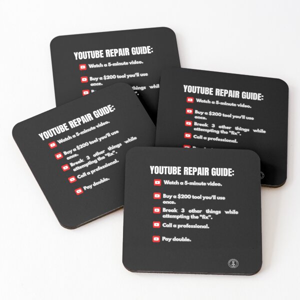 Item preview, Funny YouTube Repair Guide - Handyman Reality Check designed and sold by The Handyman's Lab.