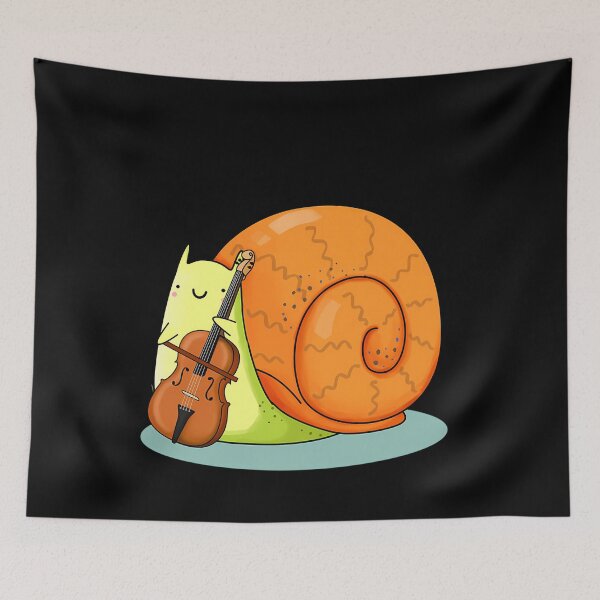 Item preview, The Shellist Snail Cello Pun designed and sold by pvvtbopvce68.