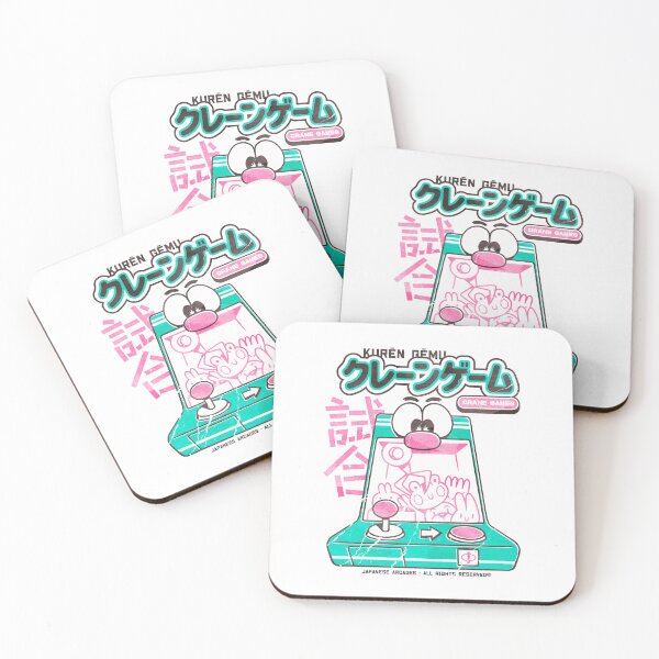 Item preview, Retro Japanese Crane Game Arcade Cartoon designed and sold by Nobody Shadow Art.