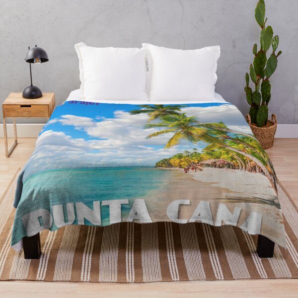 Item preview, Vintage-style Punta Cana Travel Poster designed and sold by travelwitheric.