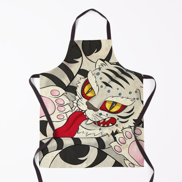 Item preview, Moonlight Serenity: Mystical White Tiger’s Zen Flow designed and sold by QamarART Paintings.