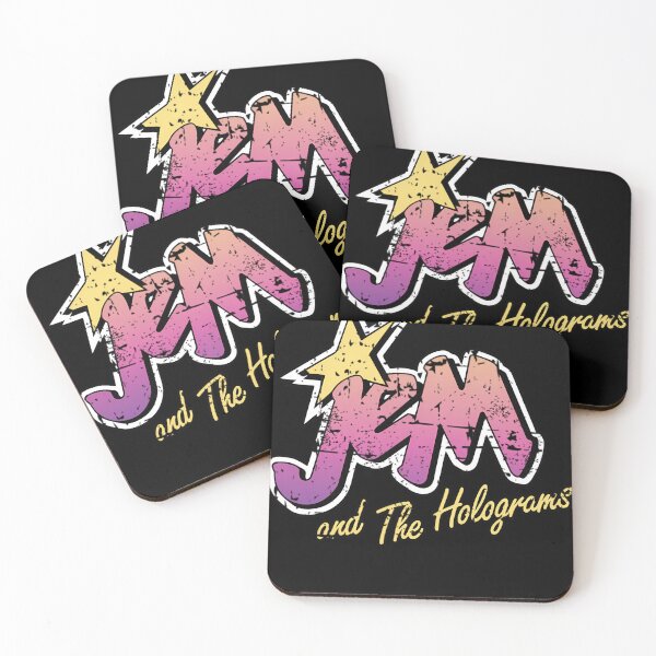 Item preview, Jem And The Holograms Band Cartoon Misfits Distressed 80S Party Mask designed and sold by DIYWOW.