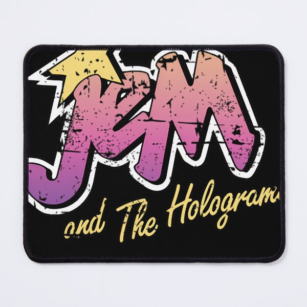Item preview, Jem And The Holograms Band Cartoon Misfits Distressed 80S Party Mask designed and sold by DIYWOW.
