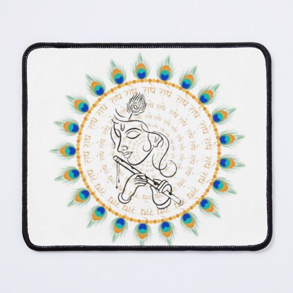 Item preview, Radhe Krishna Indian Deity designed and sold by Ngraved06.