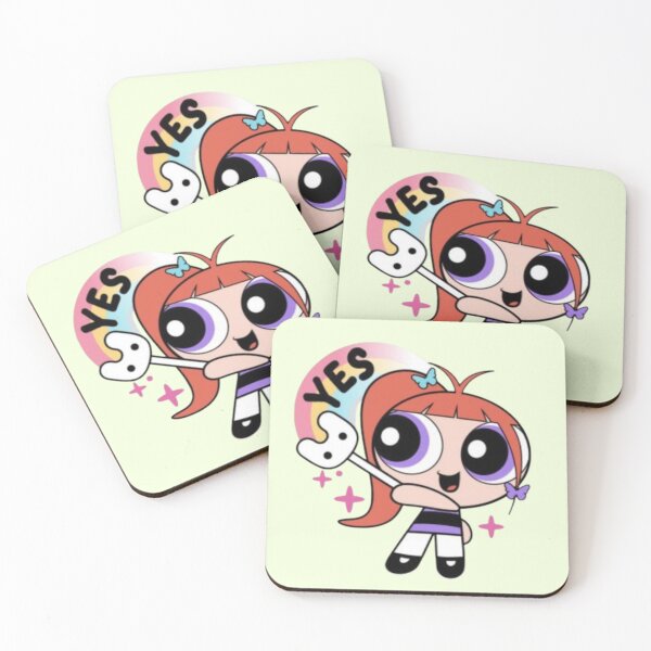 Item preview, Lara Inspired YES Powerpuff Style Fan Art – KATSEYE Cute Cartoon Design designed and sold by KryaArts27.