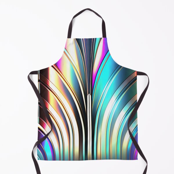 Aperçu de l'œuvre RAINBOW CHROME - Art Deco - PATTERN créée et vendue par CleverCulture.
