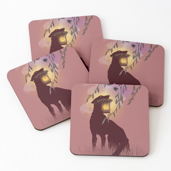 Item preview, Hopeful Borzoi dog with a lantern designed and sold by mooncakekaro.