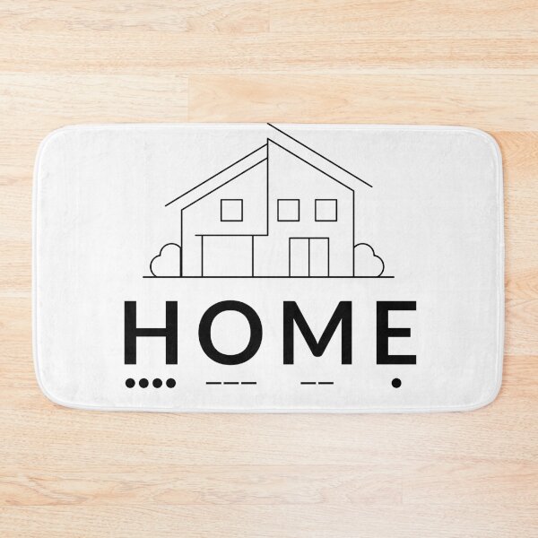 Item preview, Home Morse Code Minimalist Sanctuary Art designed and sold by AVO-SOURCE.