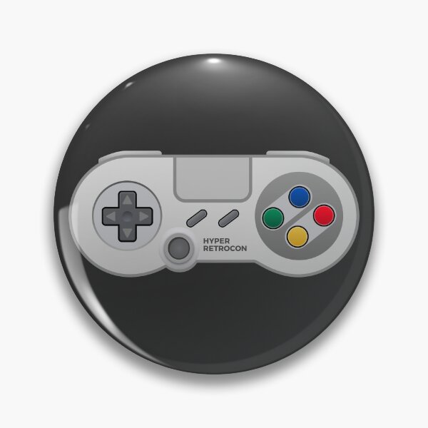 Item preview, Hyper Retrocon Retro Style 90s Console Controller Reimagined designed and sold by Artenine Arts.