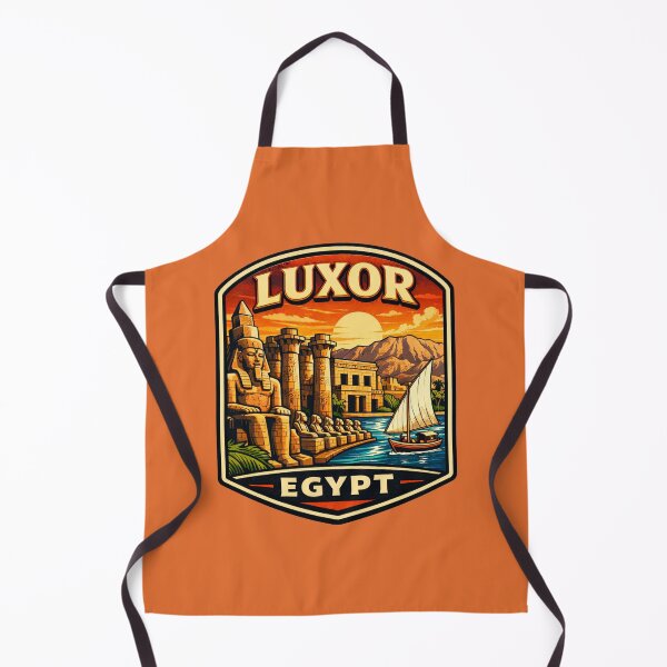 Item preview, Luxor, Egypt - Nile River & Ancient Temples designed and sold by Myra365Art.