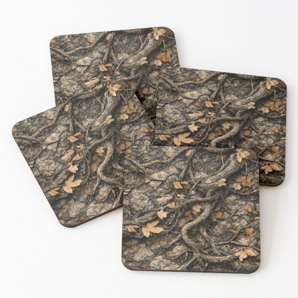 Item preview, Autumn Roots Texture designed and sold by Kaleidoscope Print.