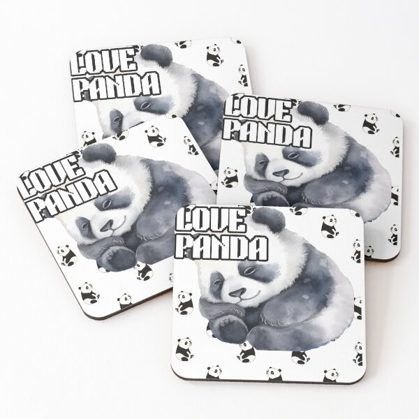 Item preview, I love panda tee designed and sold by LibrasArts.