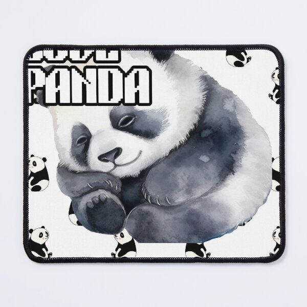Item preview, I love panda tee designed and sold by LibrasArts.