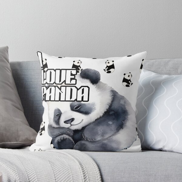 Item preview, I love panda tee designed and sold by LibrasArts.