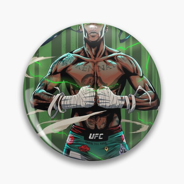 Item preview, Israel Adesanya Ufc Middleweight Champion Anime Art designed and sold by Monolands.