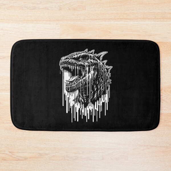 Item preview, Artistic depiction of a creature with a fierce expression, featuring dripping textures and intricate details. designed and sold by beast-net.
