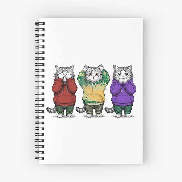 Item preview, Three cats designed and sold by krabbaraban.