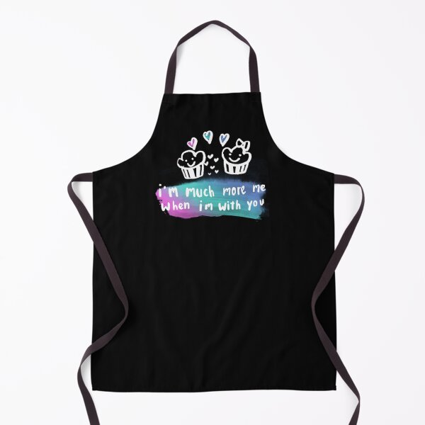 Item preview, Cute Cupcake Love Quote – “I’m Much More Me When I’m With You” Romantic Art designed and sold by Snapystyle.