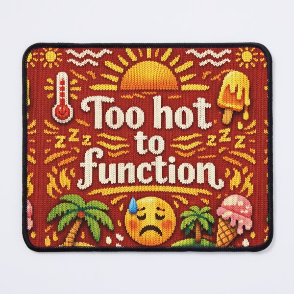 Item preview, Too hot to function Summer heat knitting pattern designed and sold by Mauswohn.