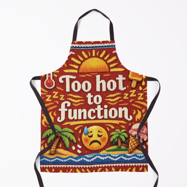 Item preview, Too hot to function Summer heat knitting pattern designed and sold by Mauswohn.