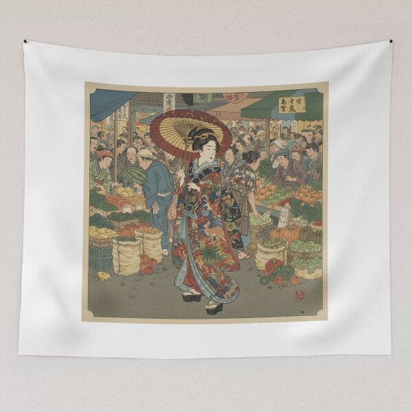 Item preview, Kimono woman designed and sold by Haku design.