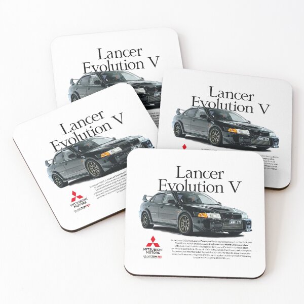 Item preview, Evo V Lancer - 90s Car Magazine Poster designed and sold by marianndesigns.