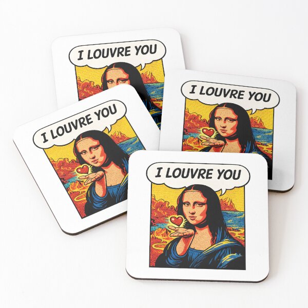 Item preview, I LOUVRE YOU! designed and sold by THEHOOTDesigns.
