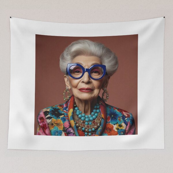 Item preview, Iris Apfel designed and sold by Strange-desigN.