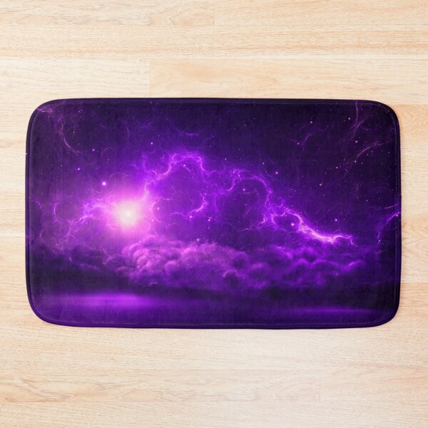 Item preview, Purple Cosmic Lightning Nebula Galaxy Horizon designed and sold by CharmedVille.