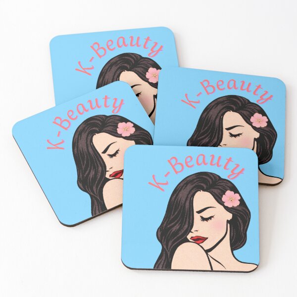 Item preview, K-Beauty Girl – Korean Pop Culture & Hallyu Wave Aesthetics designed and sold by mycreastyle.