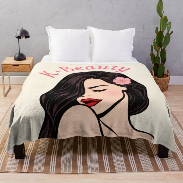Item preview, K-Beauty Girl – Korean Pop Culture & Hallyu Wave Aesthetics designed and sold by mycreastyle.