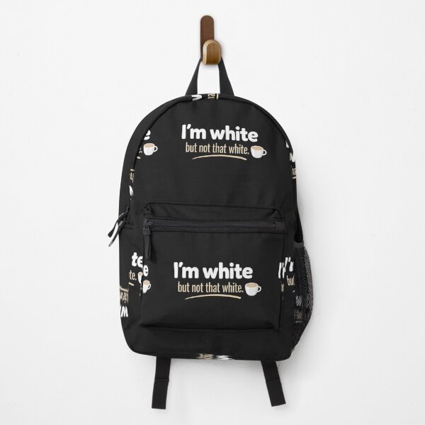 Item preview, I’m White But Not That White Funny Quote designed and sold by Pawsome Quotes.