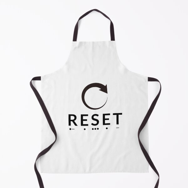 Item preview, Reset Morse Code Social Battery Minimalist Art designed and sold by AVO-SOURCE.