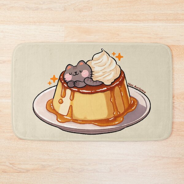 Item preview, Cat Sleeps on a Pudding designed and sold by NasDoodleArt.