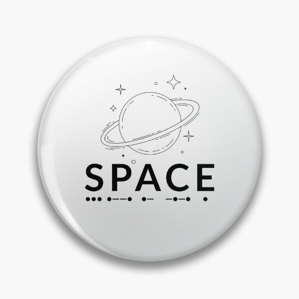 Item preview, Space Morse Code Planet Galaxy Minimalist designed and sold by AVO-SOURCE.
