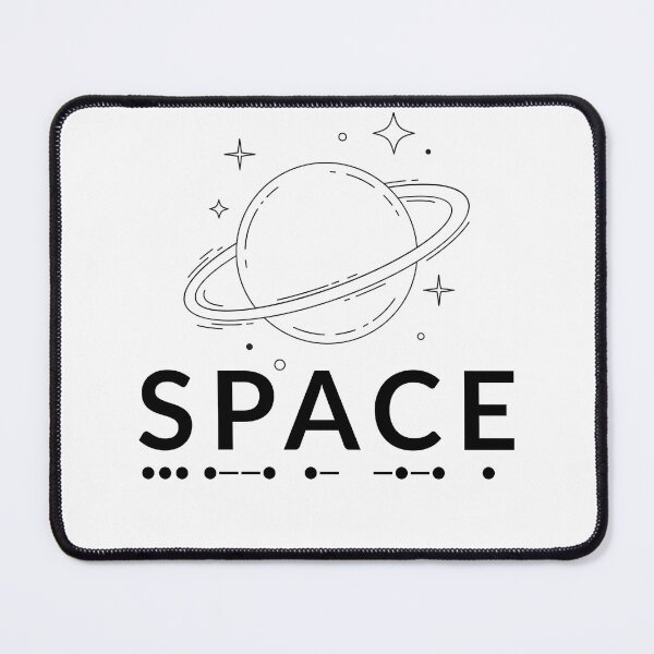 Item preview, Space Morse Code Planet Galaxy Minimalist designed and sold by AVO-SOURCE.