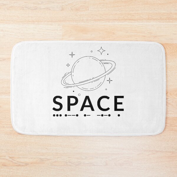Item preview, Space Morse Code Planet Galaxy Minimalist designed and sold by AVO-SOURCE.
