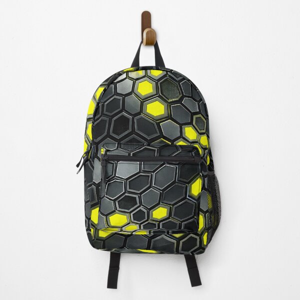 Item preview, Neon Hex Grid Glow designed and sold by Kaleidoscope Print.